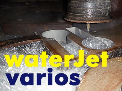 waterjet cortes varios