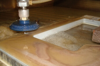 waterjet, corte por agua, aluminios.