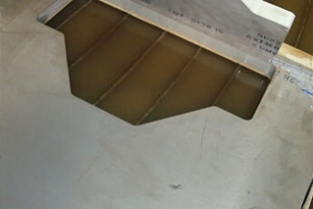 waterjet, corte por agua, aluminios.