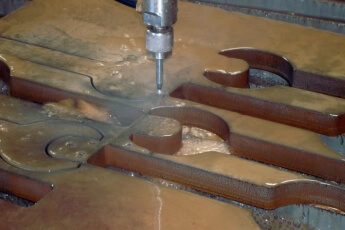 waterjet planchuelas hierros