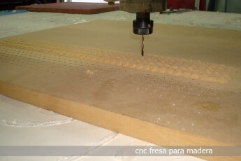 CNC madera.