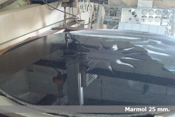 waterjet, marmoles.