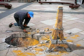 Arte 3D callejero y varios.