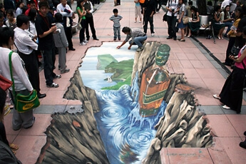 Arte 3D callejero y varios.