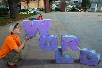 Arte 3D callejero y varios.