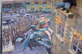 Arte 3D callejero y varios.