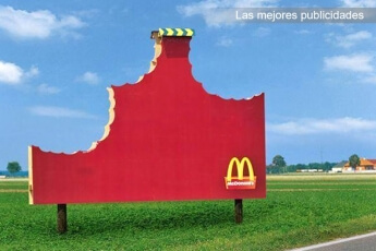 Las mejores vallas publicitarias.