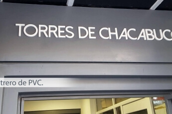 Letras de PVC